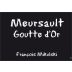 Domaine Francois Mikulski Meursault Goutte d'Or 2014 Front Label
