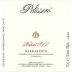 Pelissero Barbaresco Nubiola 2007 Front Label