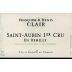 Francoise & Denis Clair Saint-Aubin En Remilly Premier Cru 2012 Front Label