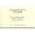 Francoise & Denis Clair Santenay Clos Genet 2012 Front Label