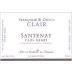 Francoise & Denis Clair Santenay Clos Genet 2013 Front Label