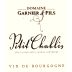 Garnier et Fils Petit Chablis 2008 Front Label