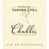 Garnier et Fils Chablis 2014 Front Label