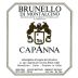 Capanna Brunello di Montalcino 2006 Front Label