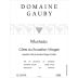 Domaine Gauby Muntada Cotes du Roussillon Villages 2012 Front Label