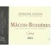 J.F. Gonon Macon-Bussieres Gamay 2014 Front Label