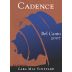 Cadence Red Mountain Bel Canto 2007 Front Label
