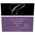 Cline Cool Climate Syrah 2008 Front Label