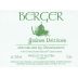 Berger Gruner Veltliner (1 Liter) 2009 Front Label