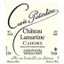 Chateau Lamartine Cuvee Particuliere Cahors 2008 Front Label