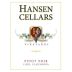 H & G Hansen Cellars Pinot Noir 2013 Front Label