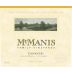 McManis Family Vineyards Zinfandel 2009 Front Label