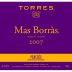 Torres Pinot Noir Mas Borras 2007 Front Label