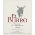 Pago Ayles El Burro Kickass Garnacha 2008 Front Label