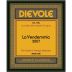 Dievole La Vendemmia Chianti Classico 2007 Front Label