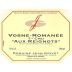 Domaine Jean Grivot Vosne-Romanee Aux Reignots Premier Cru 2009 Front Label