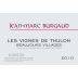 Jean-Marc Burgaud Beaujolais Villages Les Vignes de Thulon 2010 Front Label