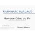 Jean-Marc Burgaud Morgon Cote du Py Vieilles Vignes 2012 Front Label