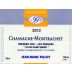 Domaine Jean-Marc Pillot Chassagne-Montrachet Clos Saint Marc Les Vergers Premier Cru 2012 Front Label