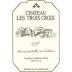 Chateau Les Trois Croix 2008 Front Label