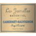Les Jamelles Essentiel Cabernet Sauvignon 2010 Front Label