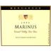 Bernardus Marinus Estate 1995 Front Label