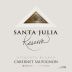 Santa Julia Reserva Cabernet Sauvignon 2009 Front Label