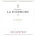 Domaine La Fourmone Vacqueyras Le Poete 2013 Front Label