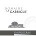 Domaine La Garrigue Vacqueyras Blanc 2015 Front Label