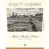 Barnett Vineyards Spring Mountain Merlot (375ML half-bottle) 2007 Front Label