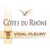 Vidal-Fleury Cotes du Rhone Blanc 2009 Front Label