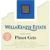 WillaKenzie Estate Pinot Gris 2010 Front Label