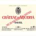 Chateau D'Aqueria Tavel Rose 2010 Front Label