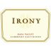 Irony Cabernet Sauvignon 2009 Front Label