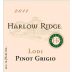 Harlow Ridge Pinot Grigio 2011 Front Label