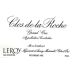 Domaine Leroy Clos de la Roche Grand Cru 2013 Front Label