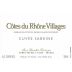 Les Cailloux Cuvee Sabrine 2013 Front Label