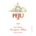Peju Winery Napa Valley Sauvignon Blanc 2009 Front Label
