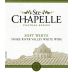 Ste. Chapelle Soft White 2009 Front Label
