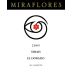 Miraflores El Dorado Syrah 2005 Front Label
