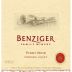 Benziger Sonoma Coast Pinot Noir 2008 Front Label