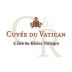 Cuvee du Vatican Cotes du Rhone Villages 2009 Front Label