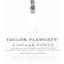 Taylor Fladgate Vintage Port 2009 Front Label