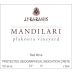 Lyrarakis Plakoura Vineyard Oak Aged Mandilari 2012 Front Label