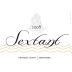 Sextant Central Coast Zinfandel 2008 Front Label