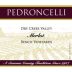 Pedroncelli Bench Vineyards Merlot 2009 Front Label