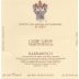 Marchesi di Gresy Barbaresco Camp Gros Martinenga Riserva 2007 Front Label
