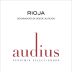 Antiguas Vinas de Rioja Audius 2008 Front Label
