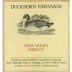 Duckhorn Napa Valley Merlot 1997 Front Label
