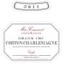 Domaine Meo-Camuzet Corton-Charlemagne Grand Cru 2011 Front Label